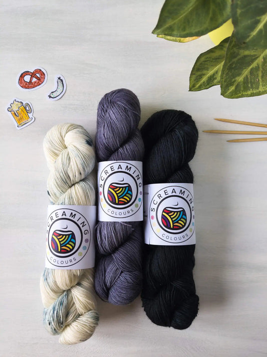 Tintenbecher - Tuch-Set Weißwurstfrühstück Blue Socks