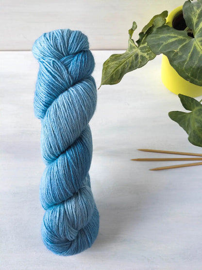 Graublau - Boo (BFL/Bambusviskose) *Dye to order