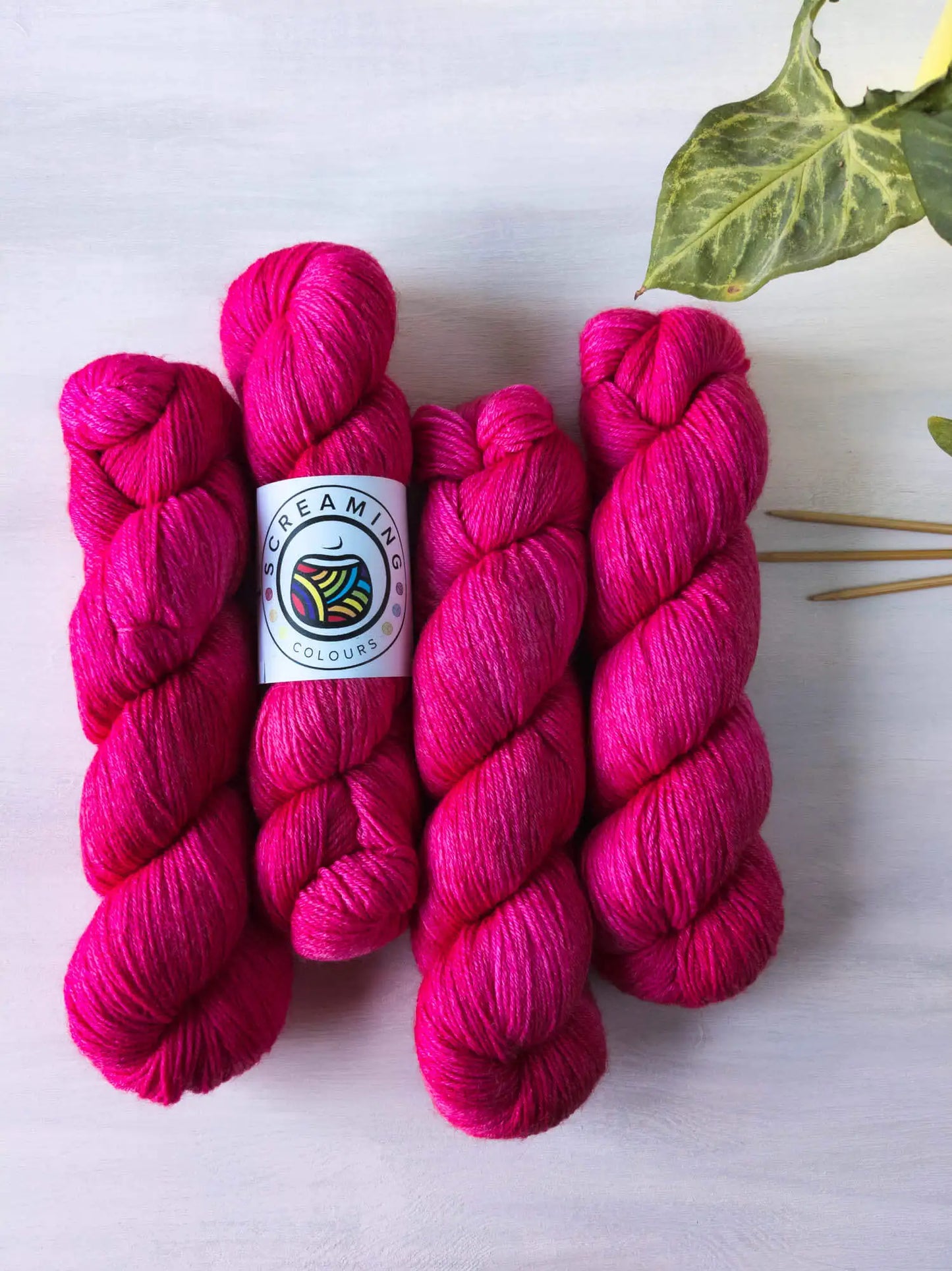 Jelly Red - Boo (BFL/Bambusviskose) *Dye to order