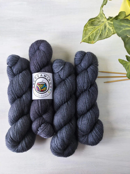 Mitternachtsgrau - Boo (BFL/Bambusviskose) *Dye to order