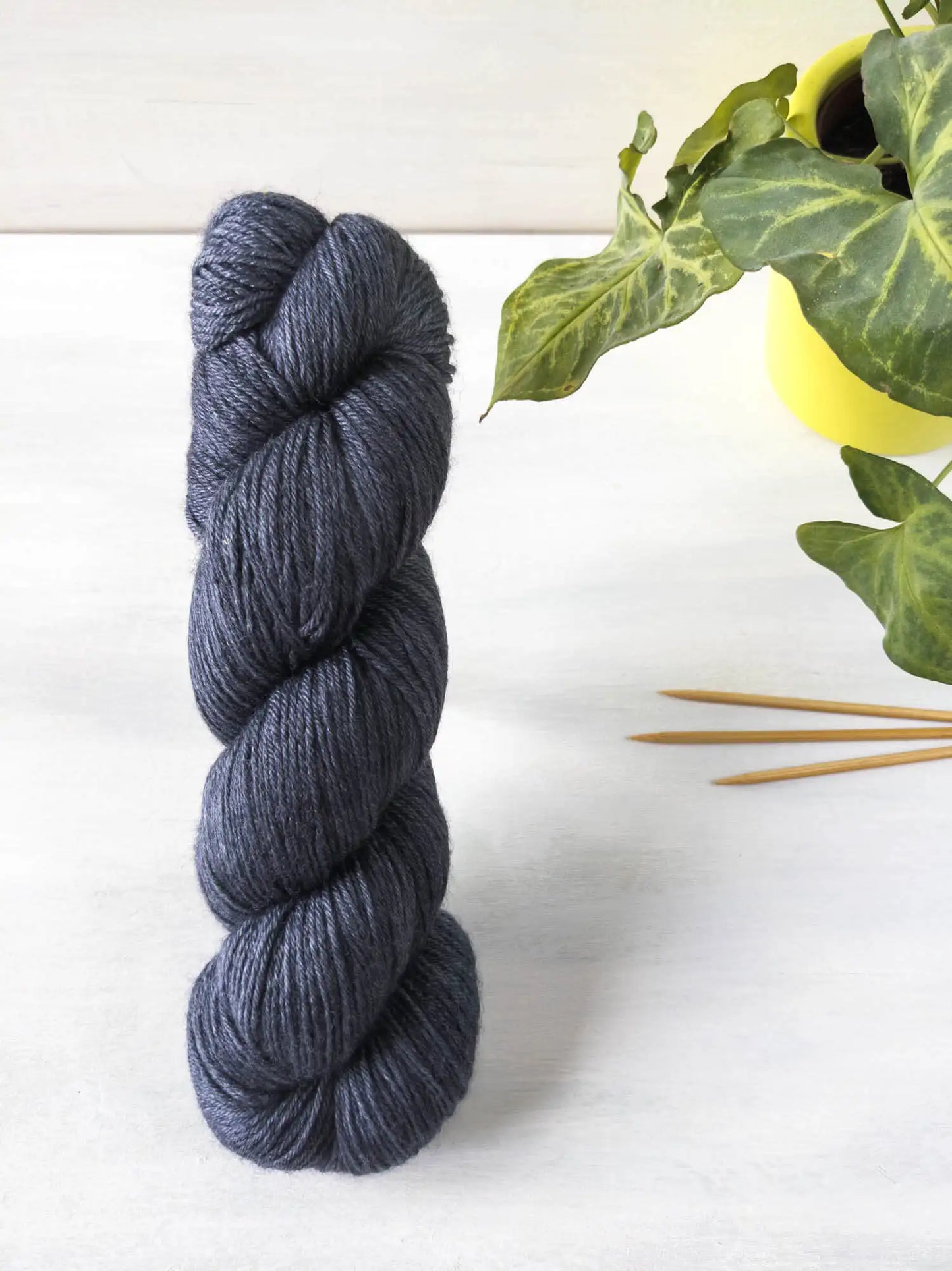 Mitternachtsgrau - Boo (BFL/Bambusviskose) *Dye to order
