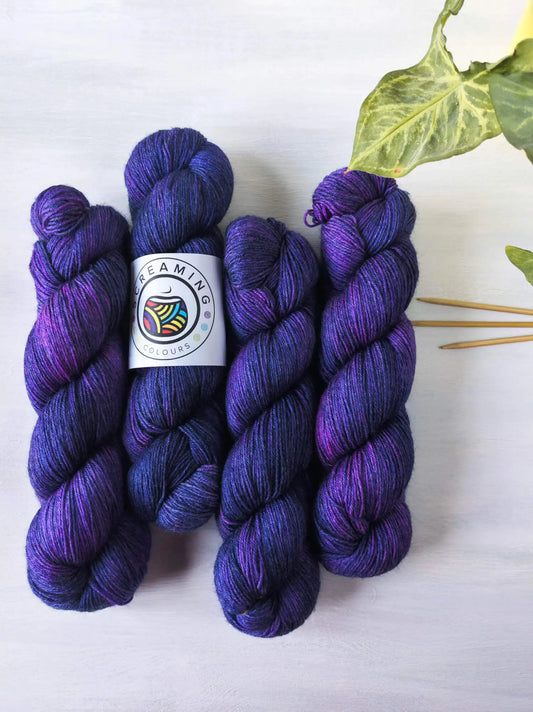 Pink Shadow - Boo (BFL/Bambusviskose) *Dye to order