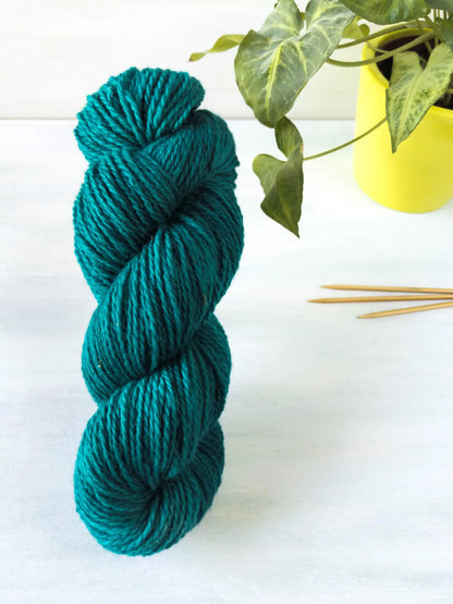 Petrol - Wiese (100% German Merino Land Sheep nonsuperwash) *Dye to order