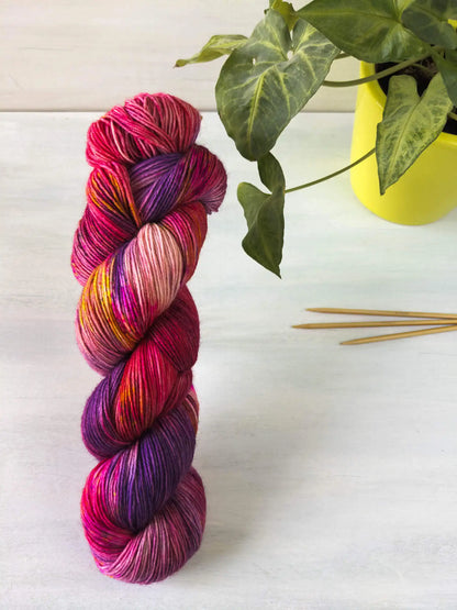 Sundowner - Blue Socks (BFL/Nylon) *Dye to order