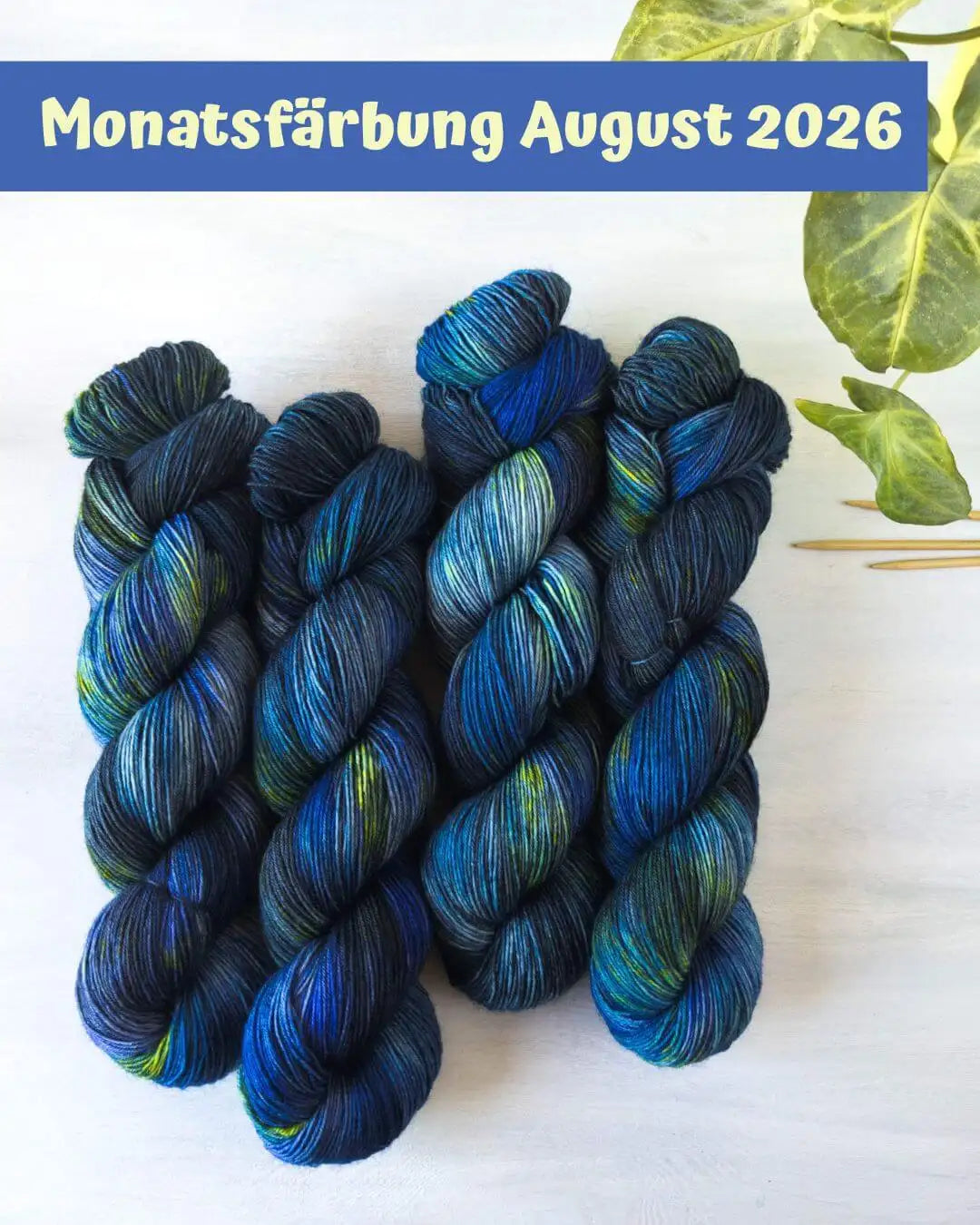 Sommergewitter - Monatsfärbung August 2026 *Dye to order