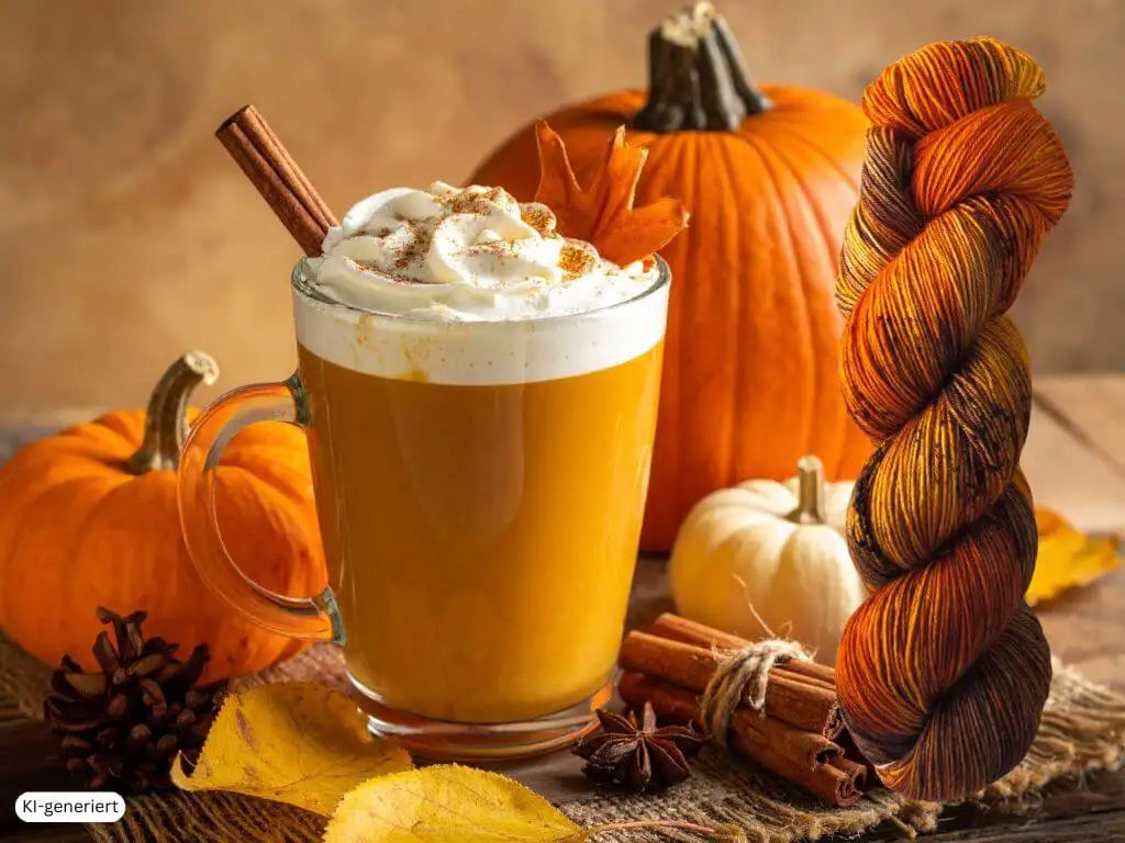Pumpkin Spice Latte - Monthly Colorway October 2026 *Dye to order