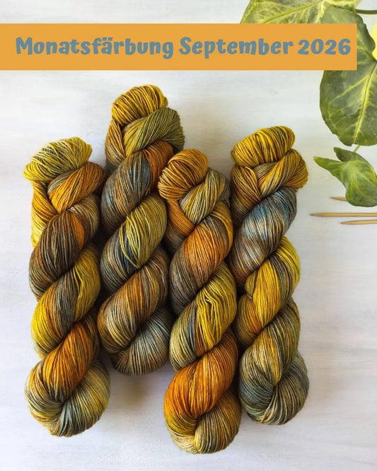 Krafla Vulkan - Monatsfärbung September 2026 *Dye to order