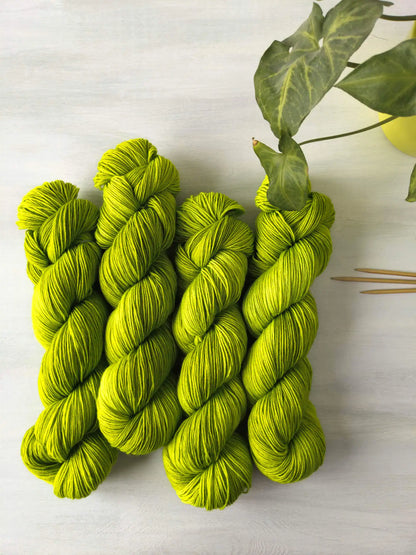 Radioactive - Blue Socks (BFL/Nylon) *Dye to order