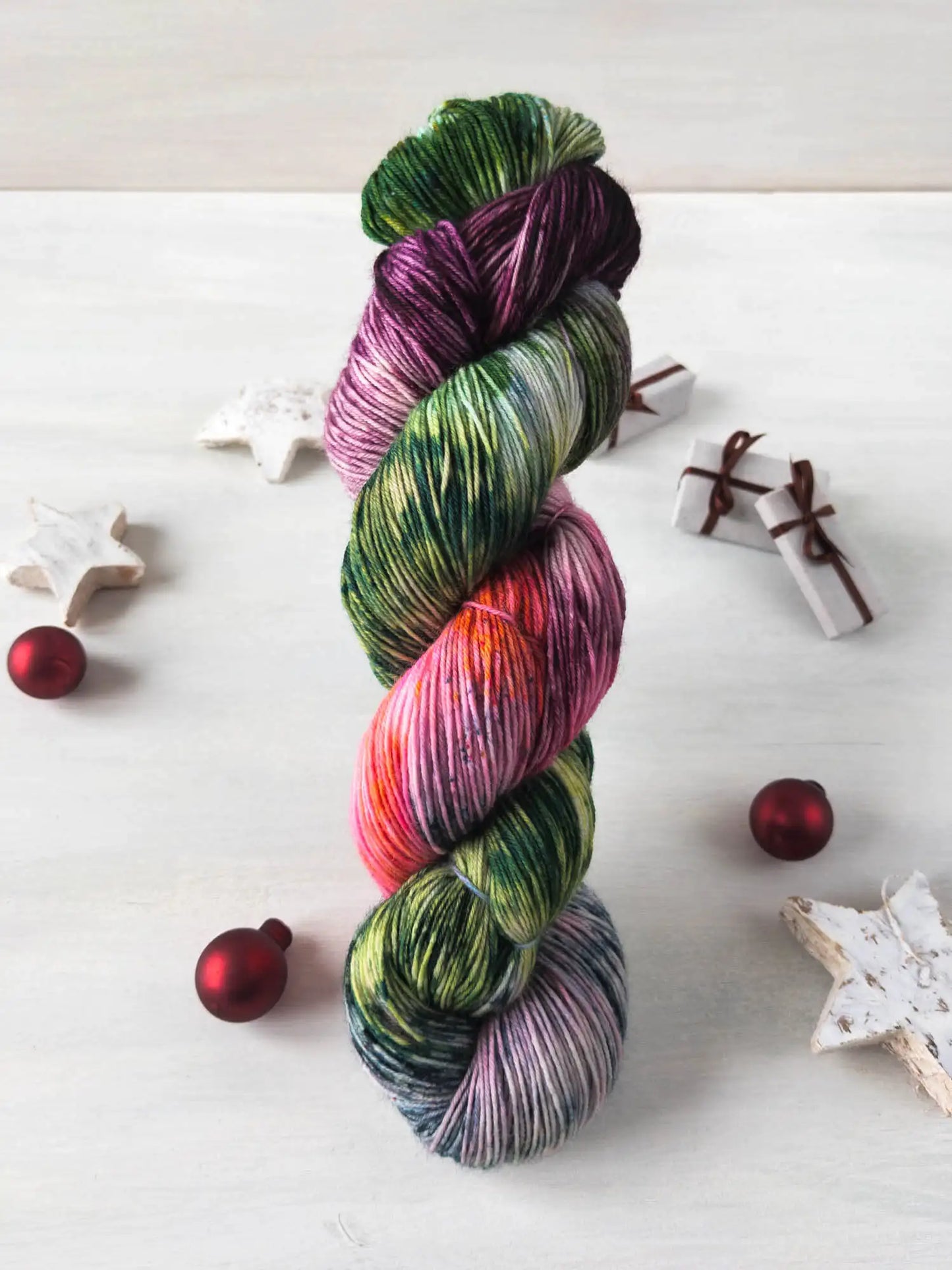 Weihnachtszirkus - Blue Socks (BFL/Nylon)