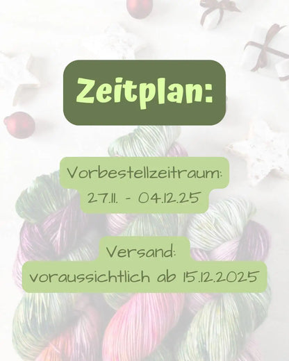 Weihnachtszirkus - Blue Socks (BFL/Nylon)