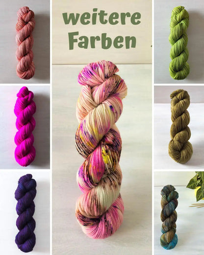 Weitere Farben - Cloud (Alpaka/Seide) *Dye to order