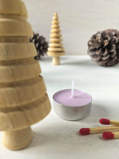 Lavender honey tealight with sunflower wax
