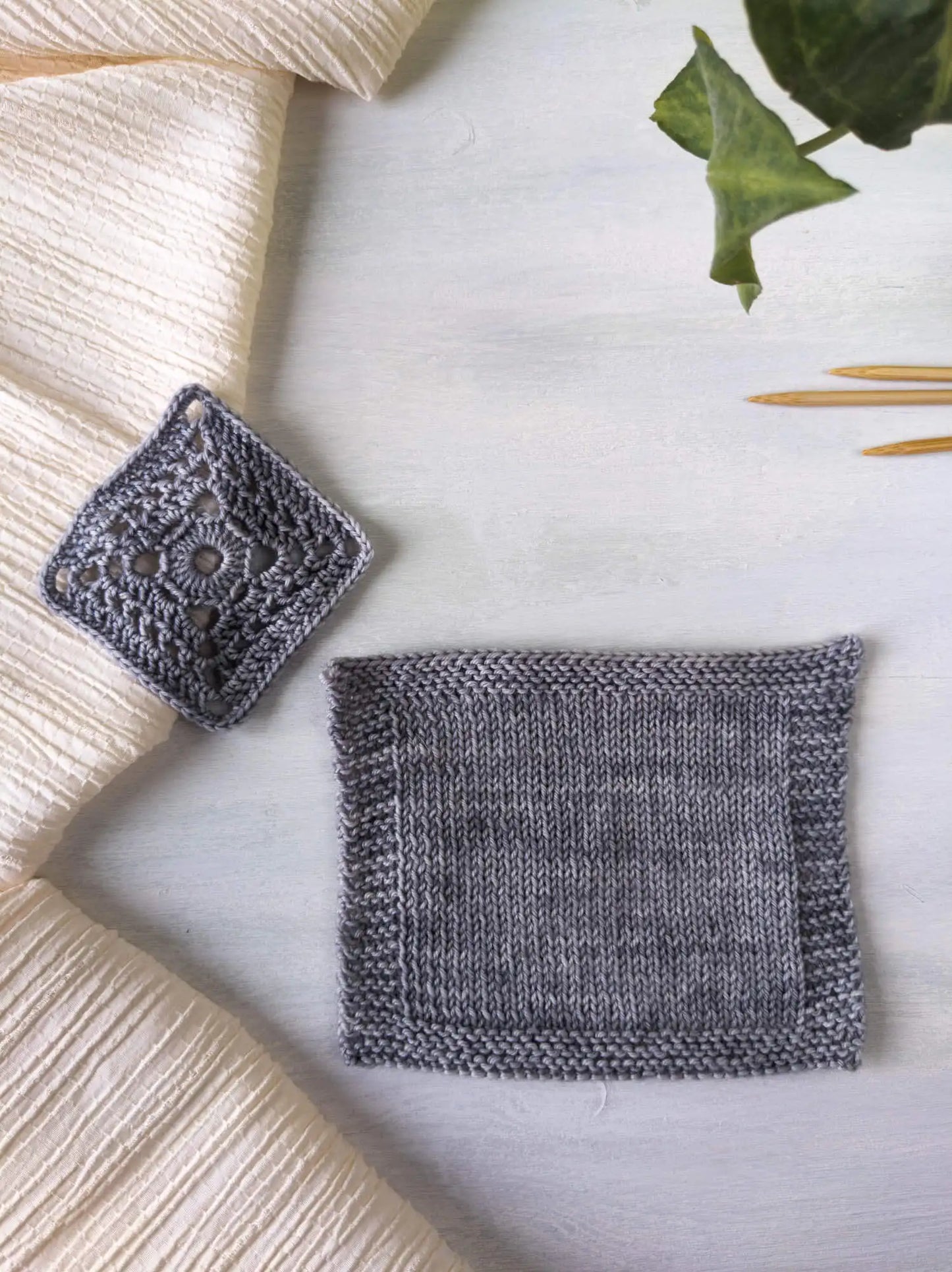 Silbergrau - Blue DK (BFL)