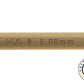 Seeknit Asymmetrische Rundstricknadel Bambus 23 cm